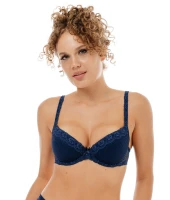 Бюстгальтер Sermija Push Up 121 Синий сапфир