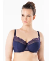 Бюстгальтер Sermija Semi-Soft 183 Синий сапфир