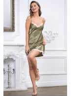 Сорочка Mia-Mella Julia 8730 оливковый
