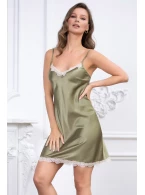 Сорочка Mia-Mella Julia 8730 оливковый