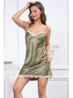 Сорочка Mia-Mella Julia 8730 оливковый